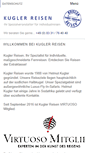 Mobile Screenshot of kugler-reisen.de